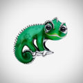 Charm Disney caméléon Pascal Raiponce en Argent S925 compatible Pandora pour bracelet