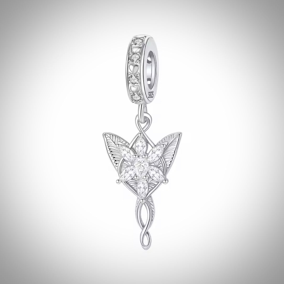 Charm bijou Arwen le seigneur des anneaux en Argent S925 compatible Pandora pour bracelet