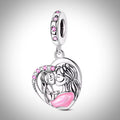 Charm amour mère et enfant en Argent S925 compatible Pandora pour bracelet