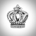 Charm couronne roi reine en Argent S925 compatible Pandora pour bracelet