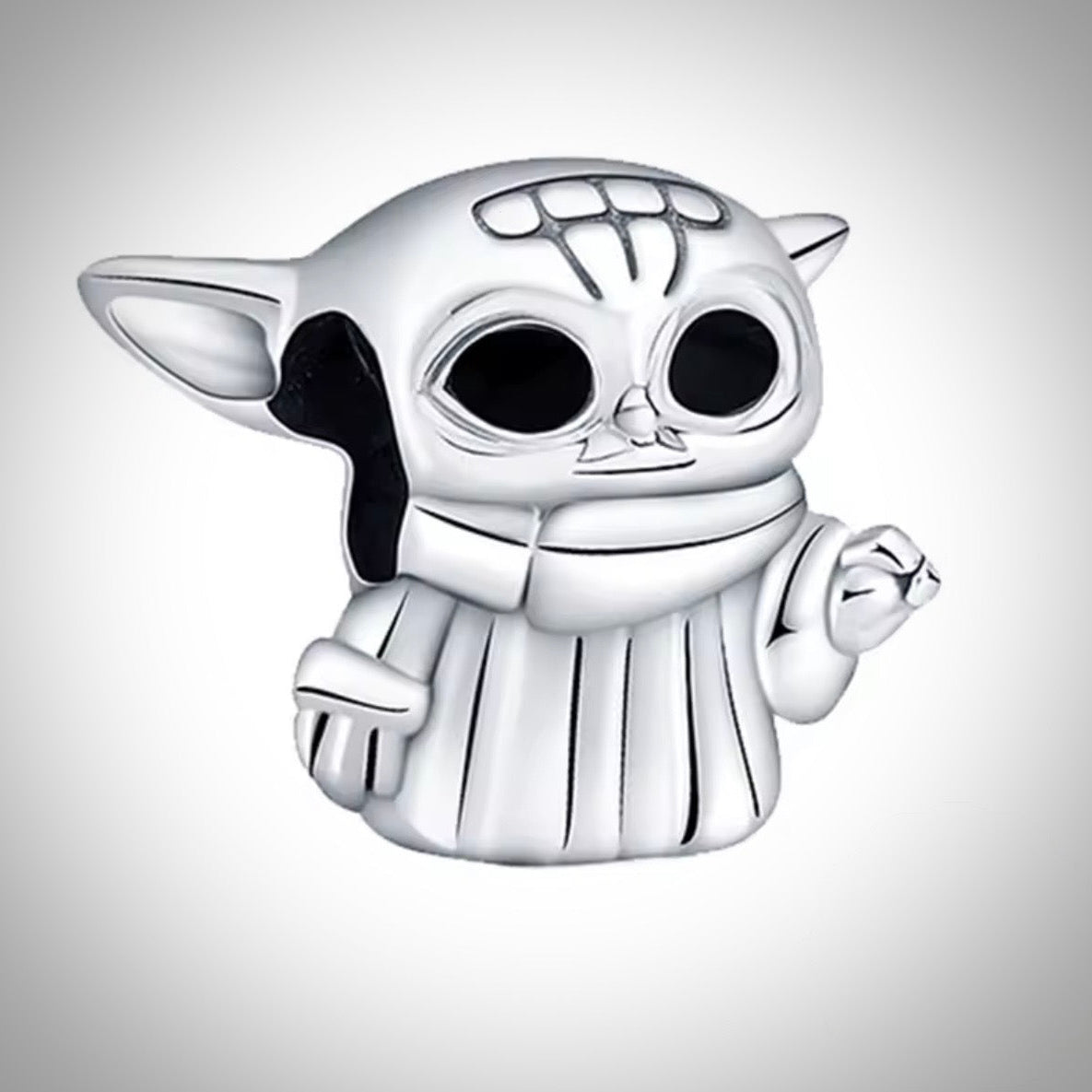Charm Star Wars maître Yoda en Argent S925 compatible Pandora pour bracelet