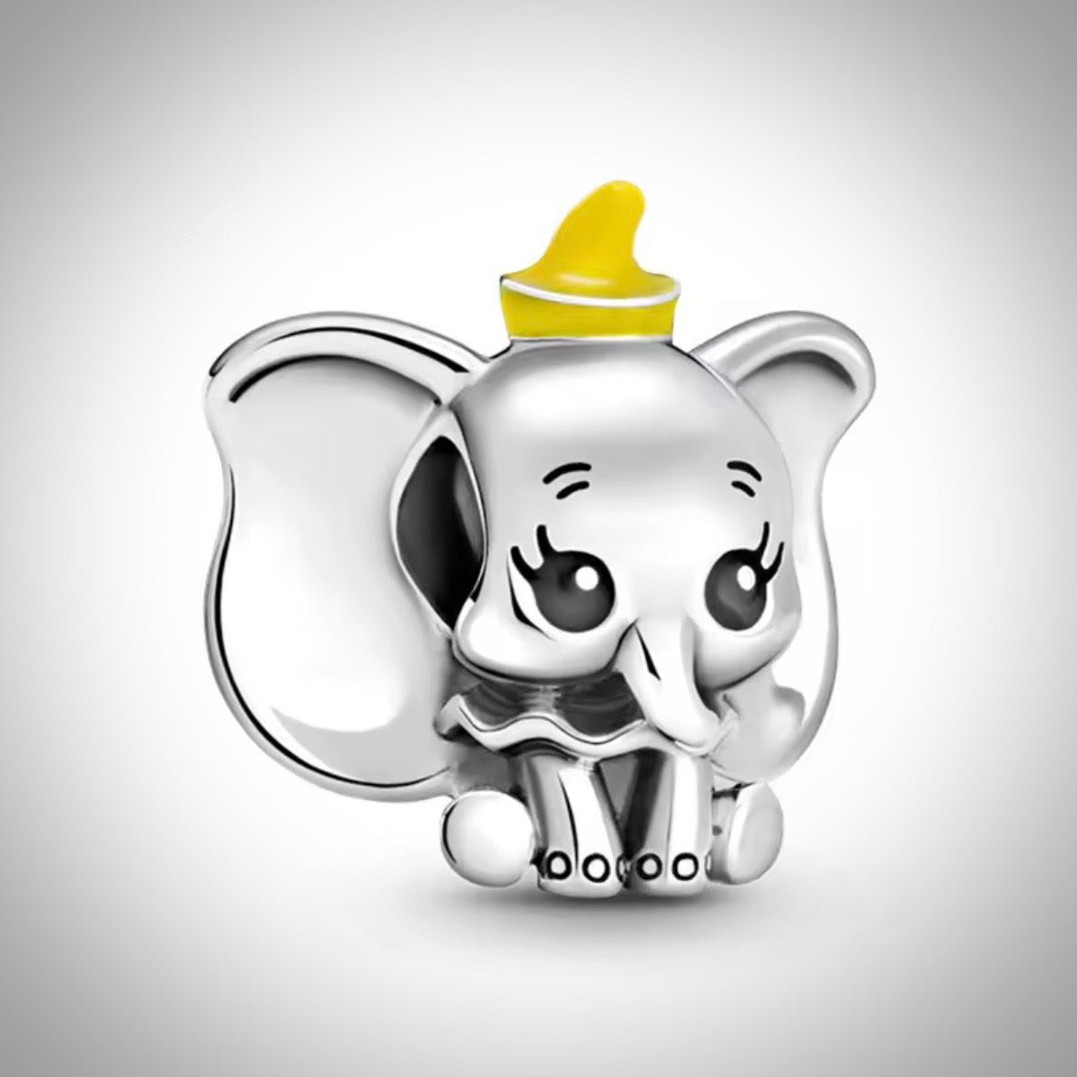 Charm Disney Dumbo l’éléphant en Argent S925 compatible Pandora pour bracelet