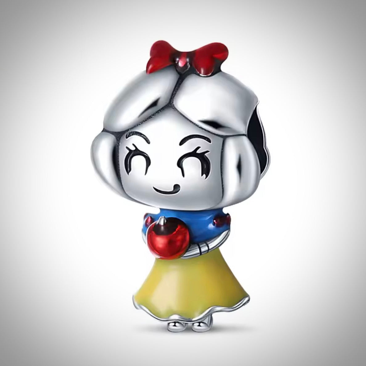 Charm Disney princesse blanche neige et les sept nains en Argent S925 compatible Pandora pour bracelet