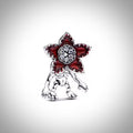 Charm Stranger Things demongorgon articulé pour bracelet