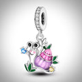 Charm petit escargot en Argent S925 compatible Pandora pour bracelet