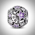 Charm mois de l’année juin anniversaire naissance occasion inoubliable en Argent S925 compatible Pandora pour bracelet