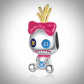 Charm Disney poupée Scrump Lilo et Stitch Argent S925 compatible Pandora pour bracelet