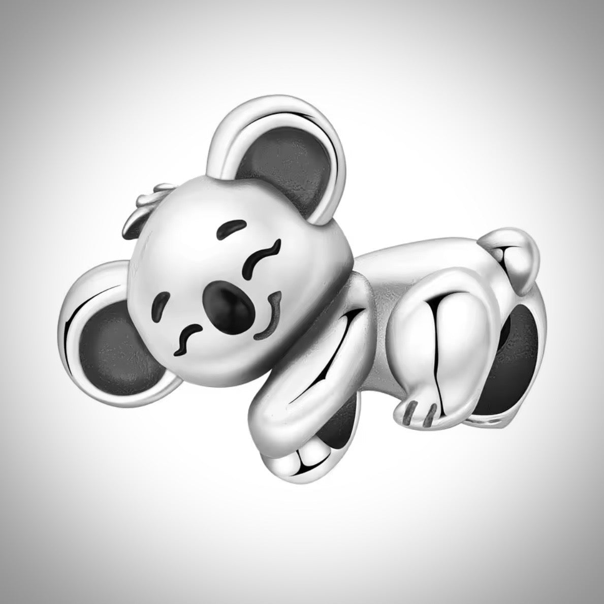 Charm animal koala en Argent S925 compatible Pandora pour bracelet
