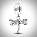 Charm libellule en Argent S925 compatible Pandora pour bracelet