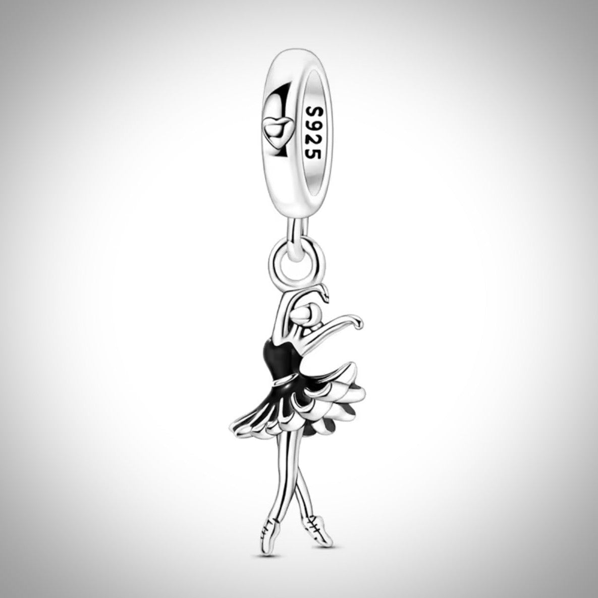 Charm danseuse ballerine en Argent S925 compatible Pandora pour bracelet