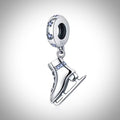 Charm patin à glace en Argent S925 compatible Pandora pour bracelet