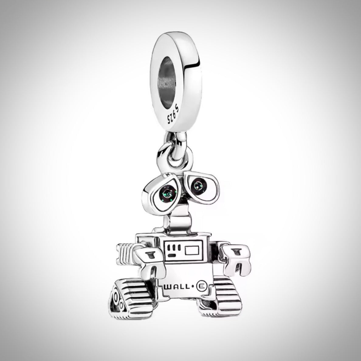 Charm Disney robot Wall-e en Argent S925 compatible Pandora pour bracelet