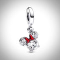 Charm Disney tête de Minnie Mouse en Argent S925 compatible Pandora pour bracelet