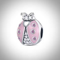 Charm insecte coccinelle en Argent S925 compatible Pandora pour bracelet