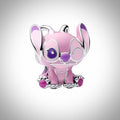 Charm Disney Angel Lilo et Stitch en Argent S925 compatible Pandora pour bracelet