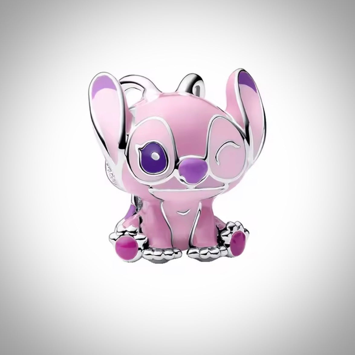Charm Disney Angel Lilo et Stitch en Argent S925 compatible Pandora pour bracelet