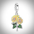 Charm fleurs de tournesol en Argent S925 compatible Pandora pour bracelet