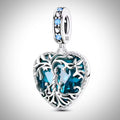 Charm cœur arbre de vie famille pour bracelet