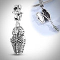 Charm sarcophage égyptien momie en Argent S925 compatible Pandora pour bracelet
