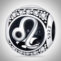 Charm astrologie signe du zodiaque Lion en Argent S925 compatible Pandora pour bracelet