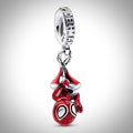 Charm Disney Marvel Spiderman en Argent S925 compatible Pandora pour bracelet