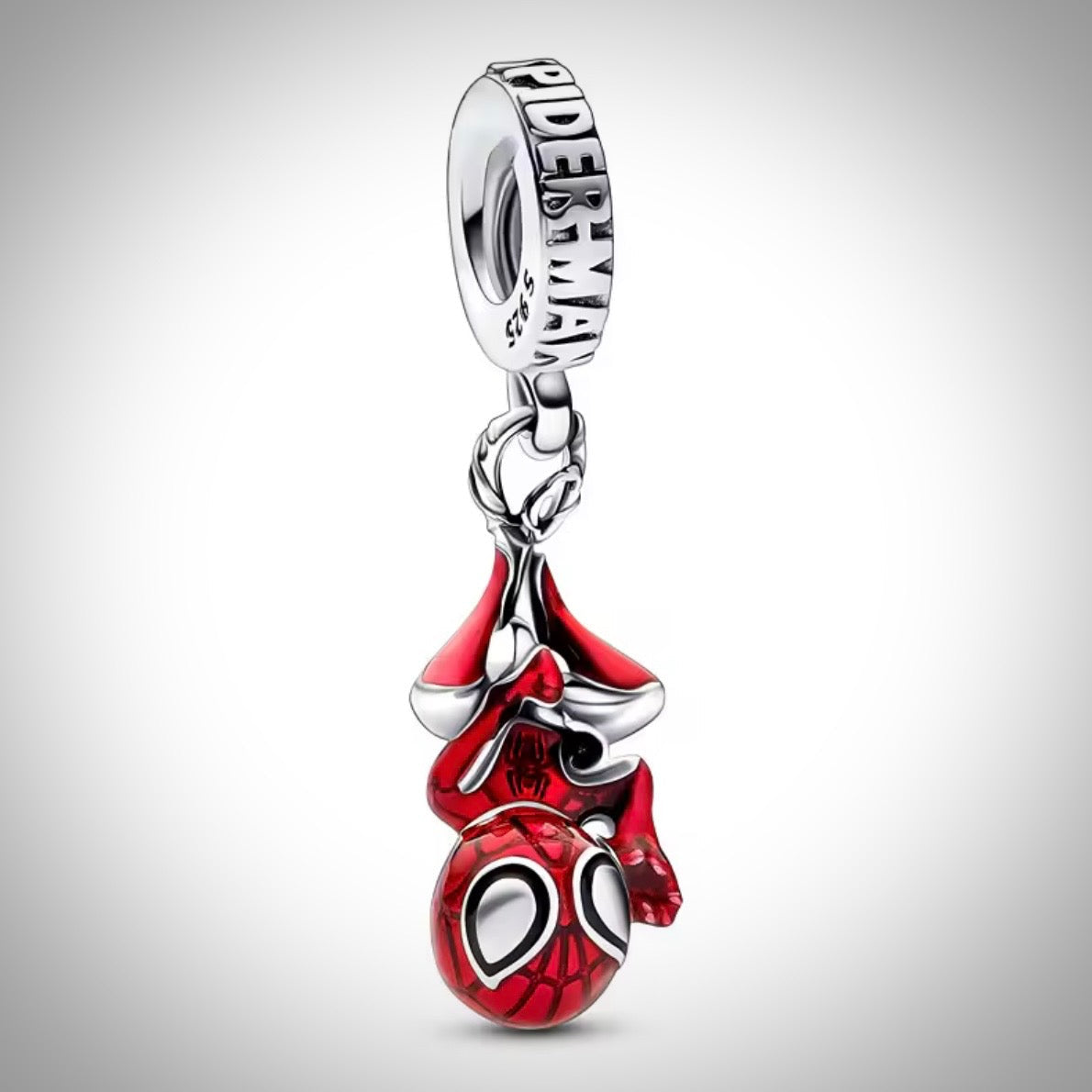 Charm Disney Marvel Spiderman en Argent S925 compatible Pandora pour bracelet