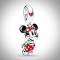 Charm Disney Minnie Mouse en Argent S925 compatible Pandora pour bracelet
