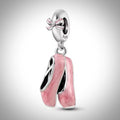 Charm chausson de dance ballerines en Argent S925 compatible Pandora pour bracelet