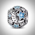Charm mois de l’année mars anniversaire naissance occasion inoubliable en Argent S925 compatible Pandora pour bracelet